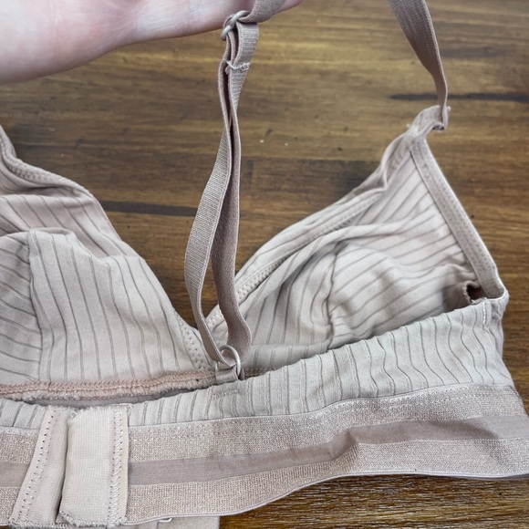 H&M Tan Adjustable Strap Non-Padded Bralette Size 4 Women’s GUC - Picture 3 of 9
